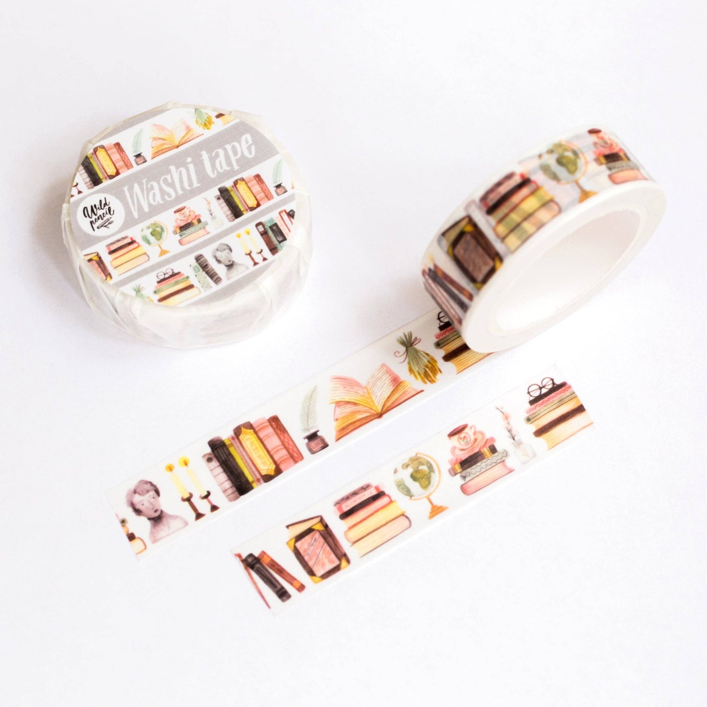 Washi tape | Wild Pencil Studio | Bookshelf - Wild Pencil Studio - millenotes