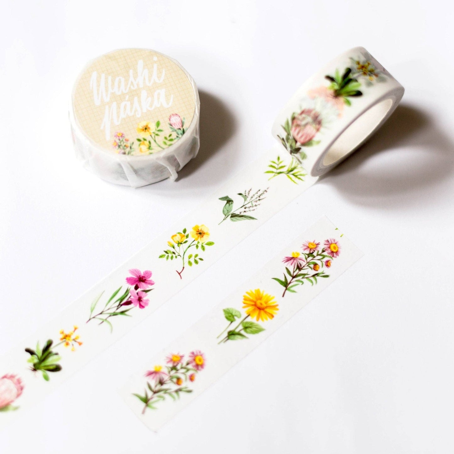 Washi tape | Wild Pencil Studio | Flowers - Wild Pencil Studio - millenotes