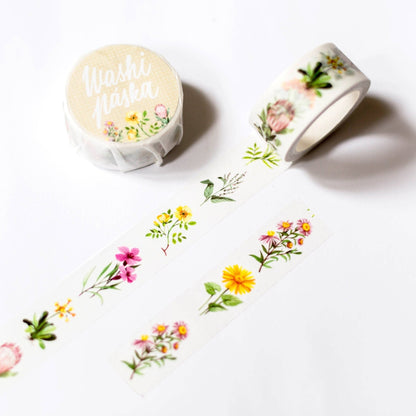 Washi tape | Wild Pencil Studio | Flowers - Wild Pencil Studio - millenotes