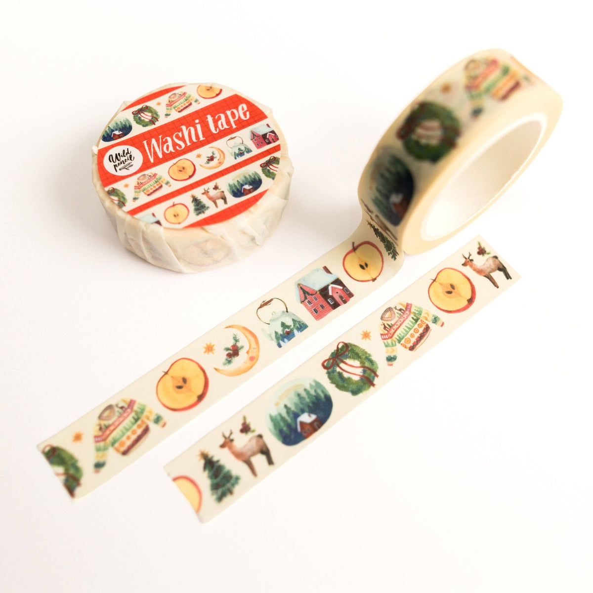 Washi tape | Wild Pencil Studio | Home For Christmas - Wild Pencil Studio - millenotes