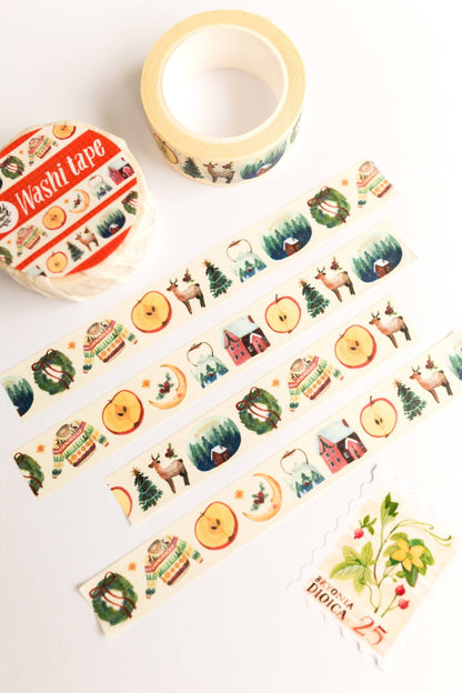 Washi tape | Wild Pencil Studio | Home For Christmas - Wild Pencil Studio - millenotes