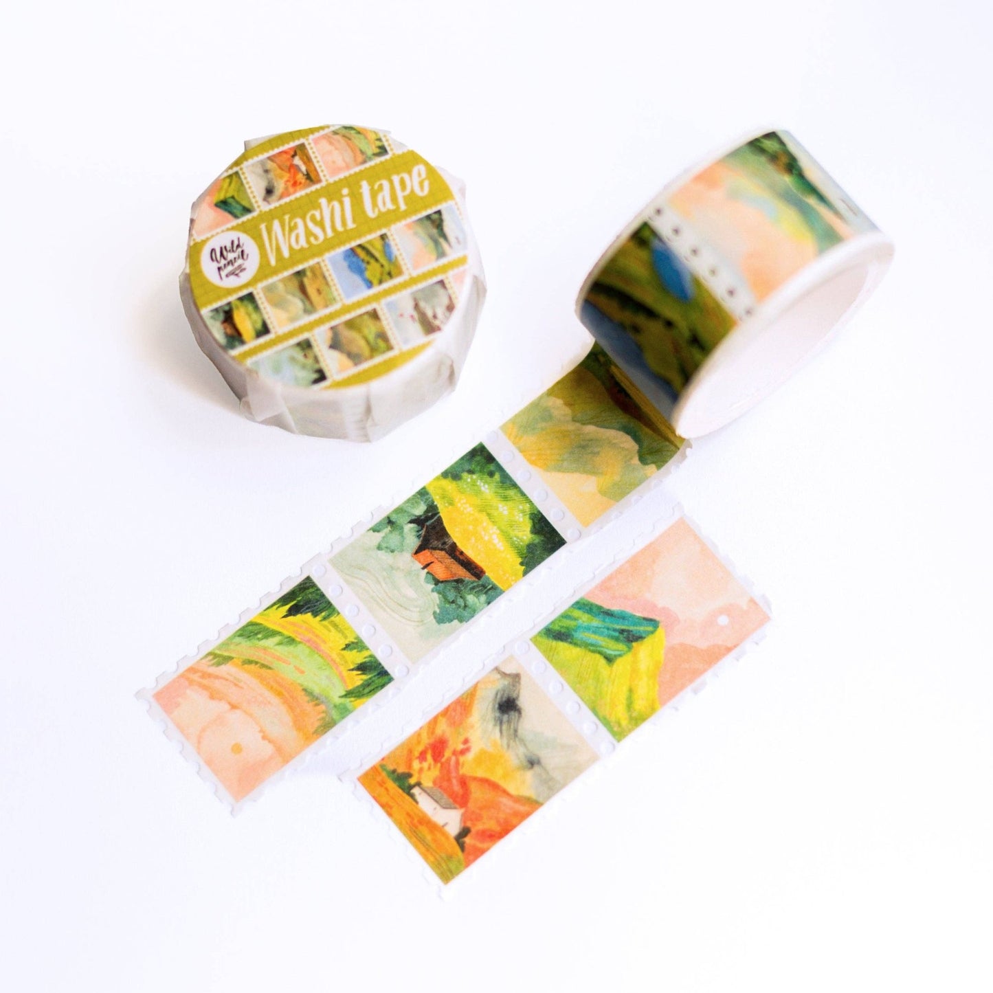 Washi tape | Wild Pencil Studio | Landscapes - Wild Pencil Studio - millenotes