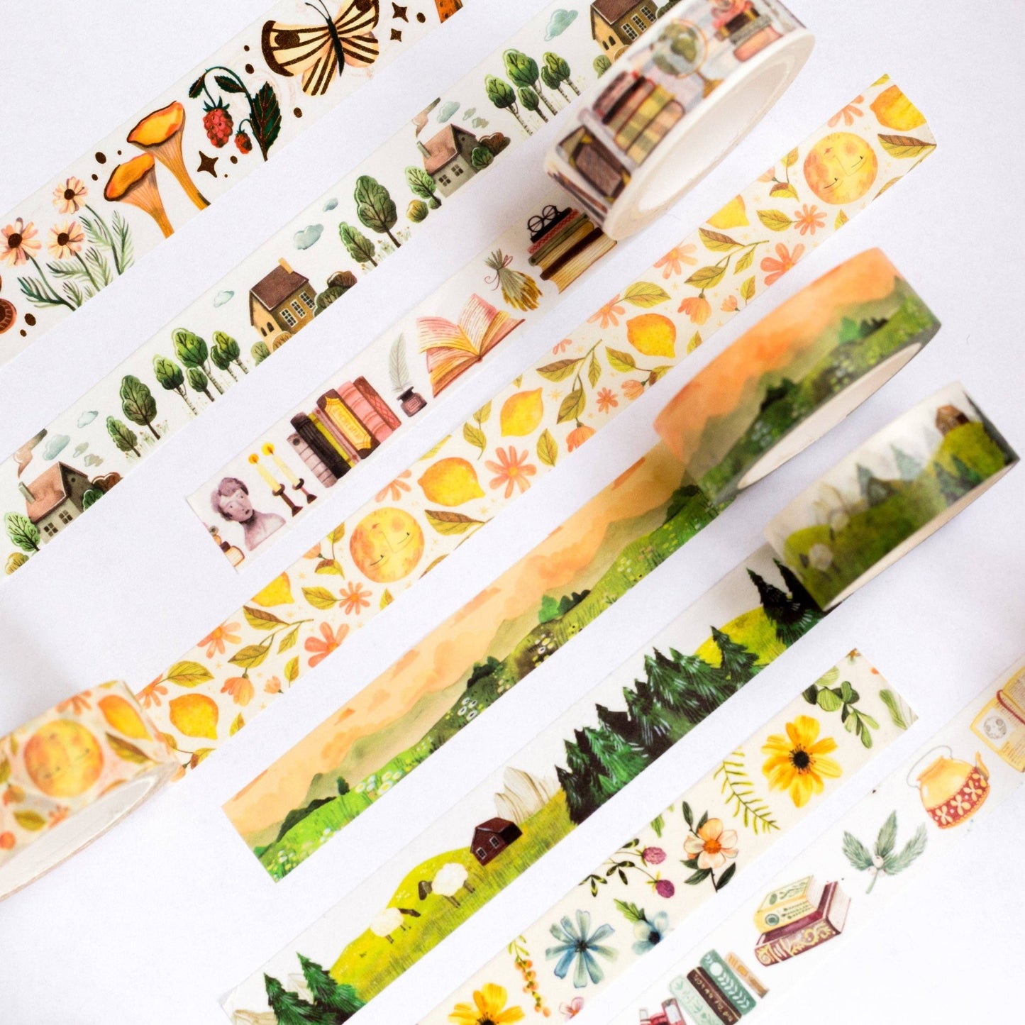 Washi tape | Wild Pencil Studio | Sunset - Wild Pencil Studio - millenotes
