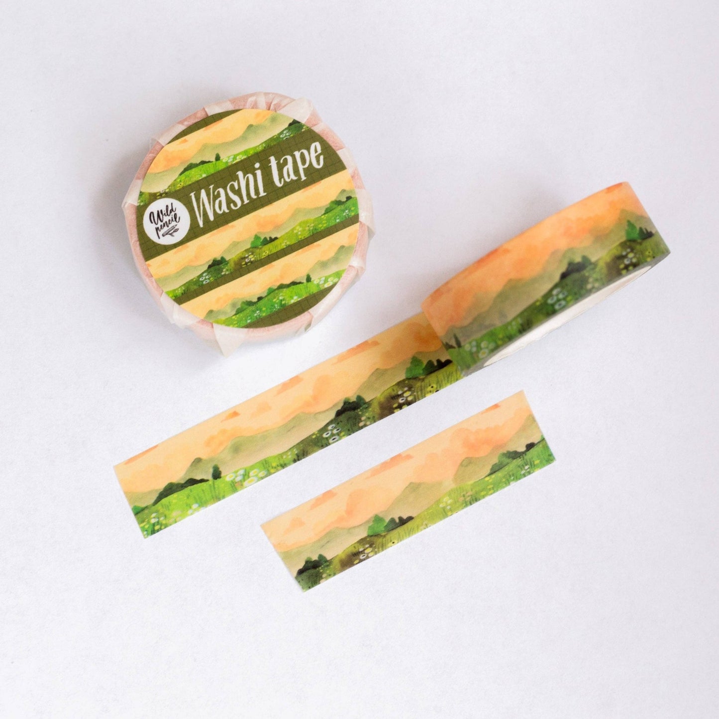 Washi tape | Wild Pencil Studio | Sunset - Wild Pencil Studio - millenotes