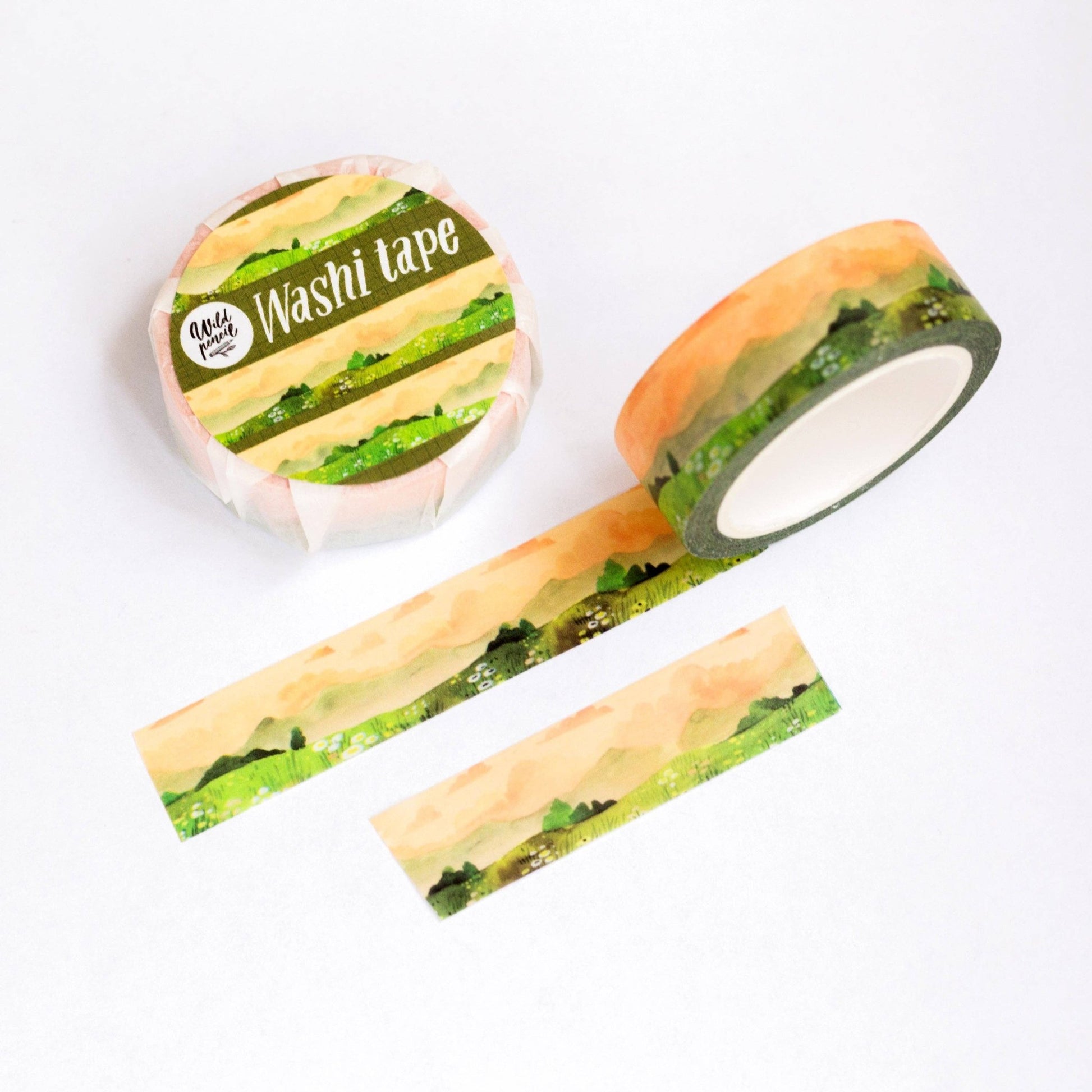 Washi tape | Wild Pencil Studio | Sunset - Wild Pencil Studio - millenotes