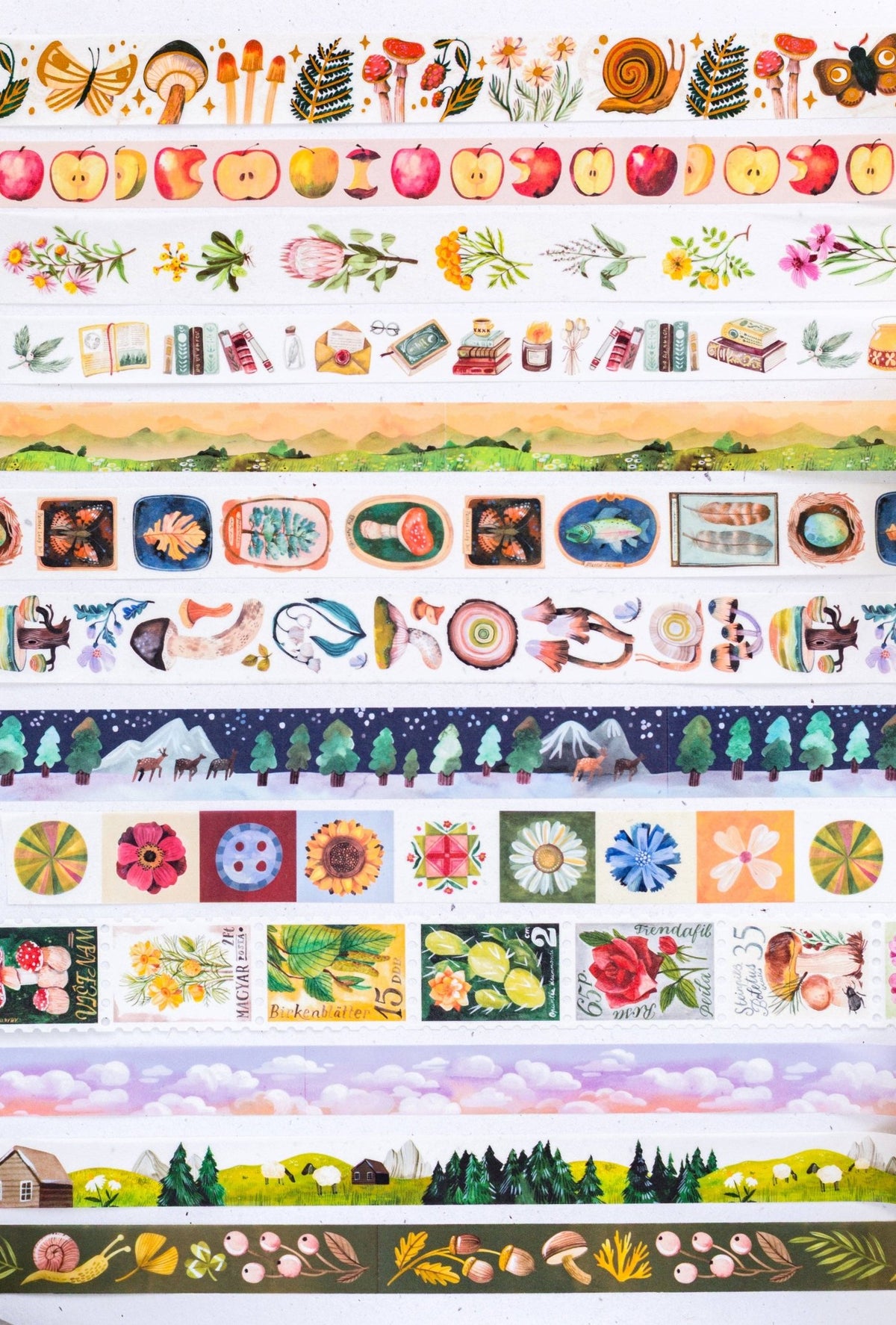 Washi tape | Wild Pencil Studio | Winter Night - Wild Pencil Studio - millenotes
