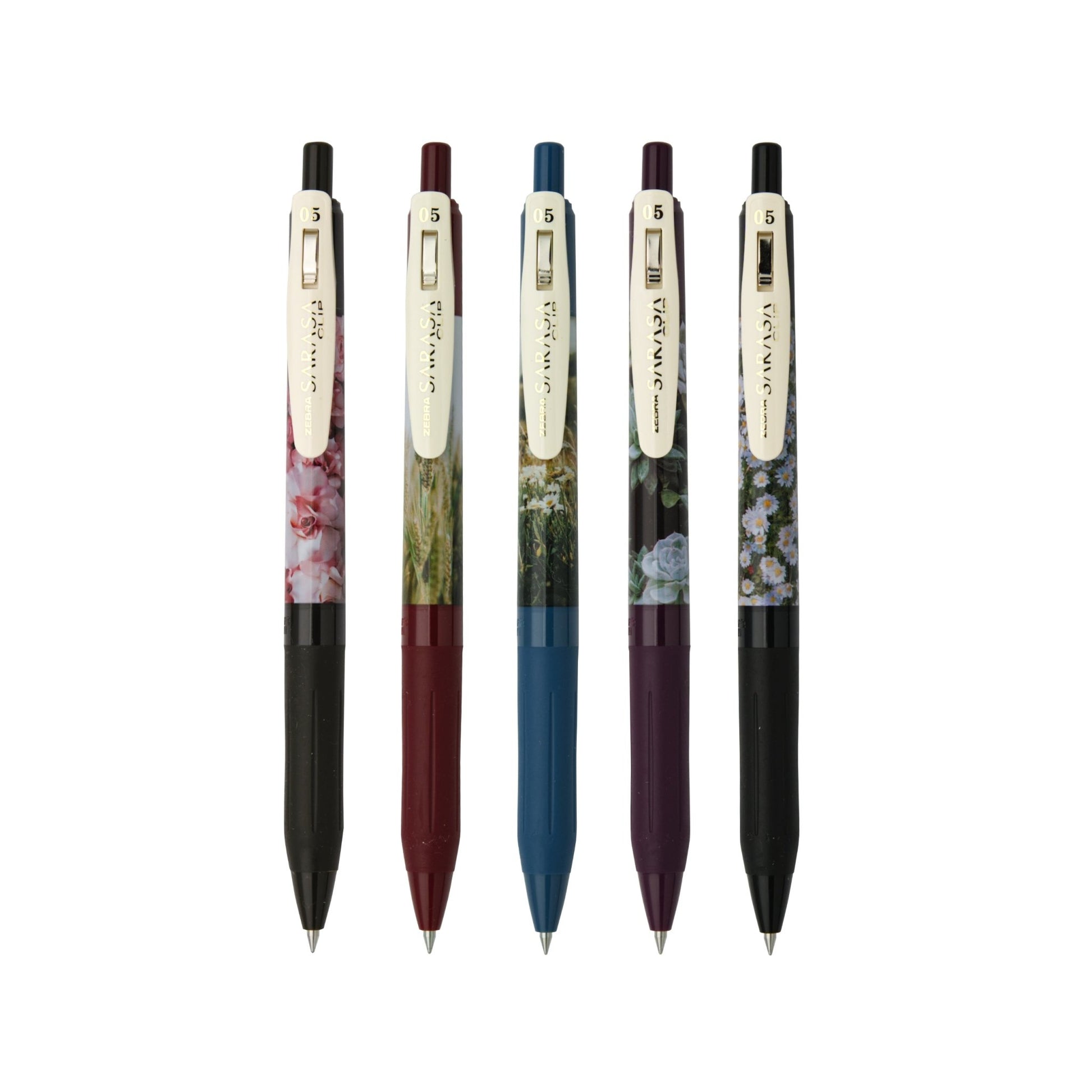 ZEBRA SARASA Set de 5 Stylos gel | Calming moments - ZEBRA - millenotes