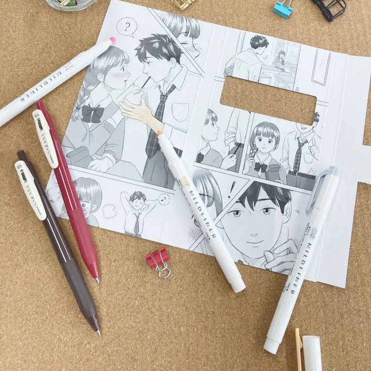 ZEBRA Set de Stylos MANGA japonais | Give Me a Bite - ZEBRA - millenotes