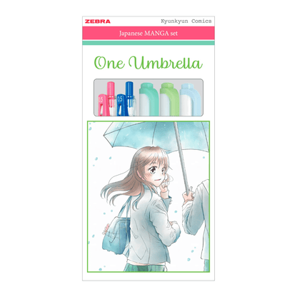 ZEBRA Set de Stylos MANGA japonais | One Umbrella - ZEBRA - millenotes