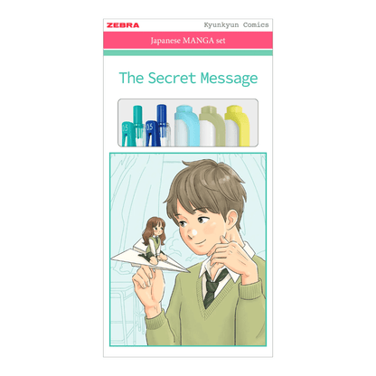 ZEBRA Set de Stylos MANGA japonais | The Secret Message - ZEBRA - millenotes
