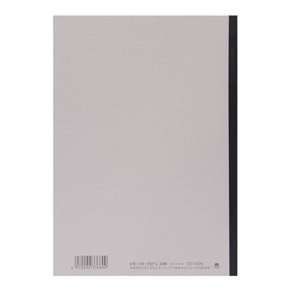 Carnet Apica Retro C.D. Notebook B5 pages vierges gris clair - Apica - millenotes