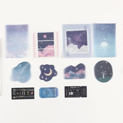 Deco Stickers Japonais BGM Nuit étoilée - BGM - millenotes