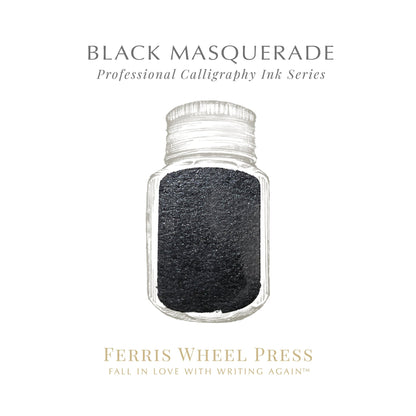Encre de Calligraphie Ferris Wheel Press | Black Masquerade - Ferris Wheel Press - millenotes