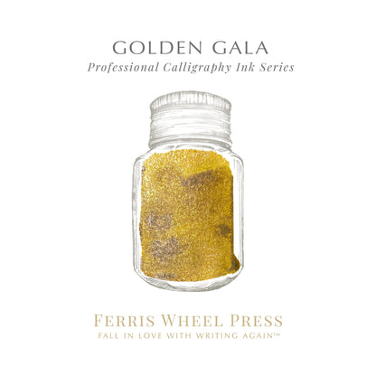 Encre de Calligraphie Ferris Wheel Press | Golden Gala - Ferris Wheel Press - millenotes