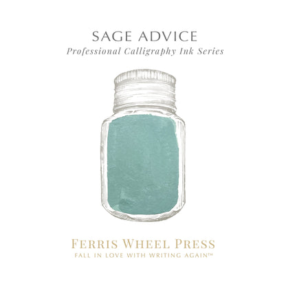 Encre de Calligraphie Ferris Wheel Press | Sage advice - Ferris Wheel Press - millenotes
