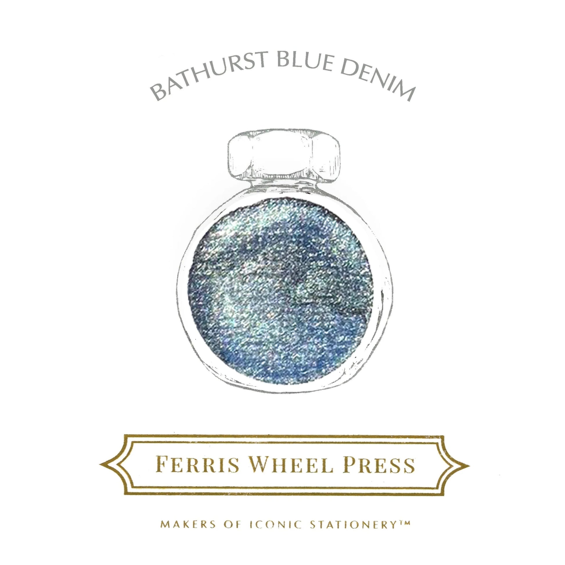 Encre pour stylo plume Ferris Wheel Press | Bleu Chabanel - Ferris Wheel Press - millenotes