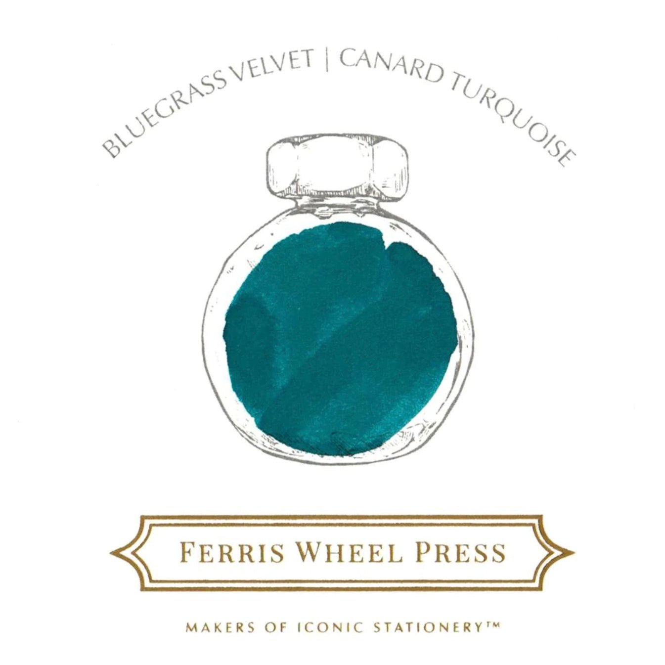 Encre pour stylo plume Ferris Wheel Press | Bluegrass Velvet - Ferris Wheel Press - millenotes