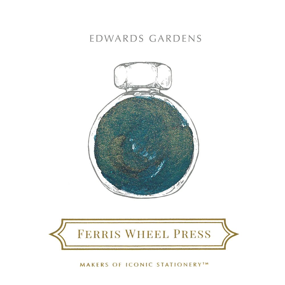Encre pour stylo plume Ferris Wheel Press | Jardin Turquoise - Ferris Wheel Press - millenotes