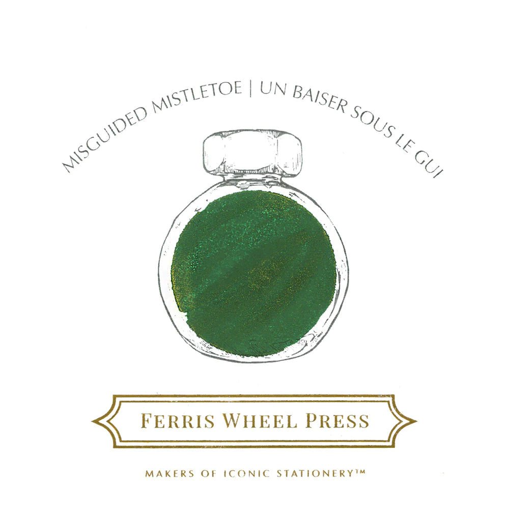 Encre pour stylo plume Ferris Wheel Press | Misguided Mistletoe - Ferris Wheel Press - millenotes