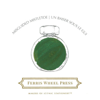 Encre pour stylo plume Ferris Wheel Press | Misguided Mistletoe - Ferris Wheel Press - millenotes