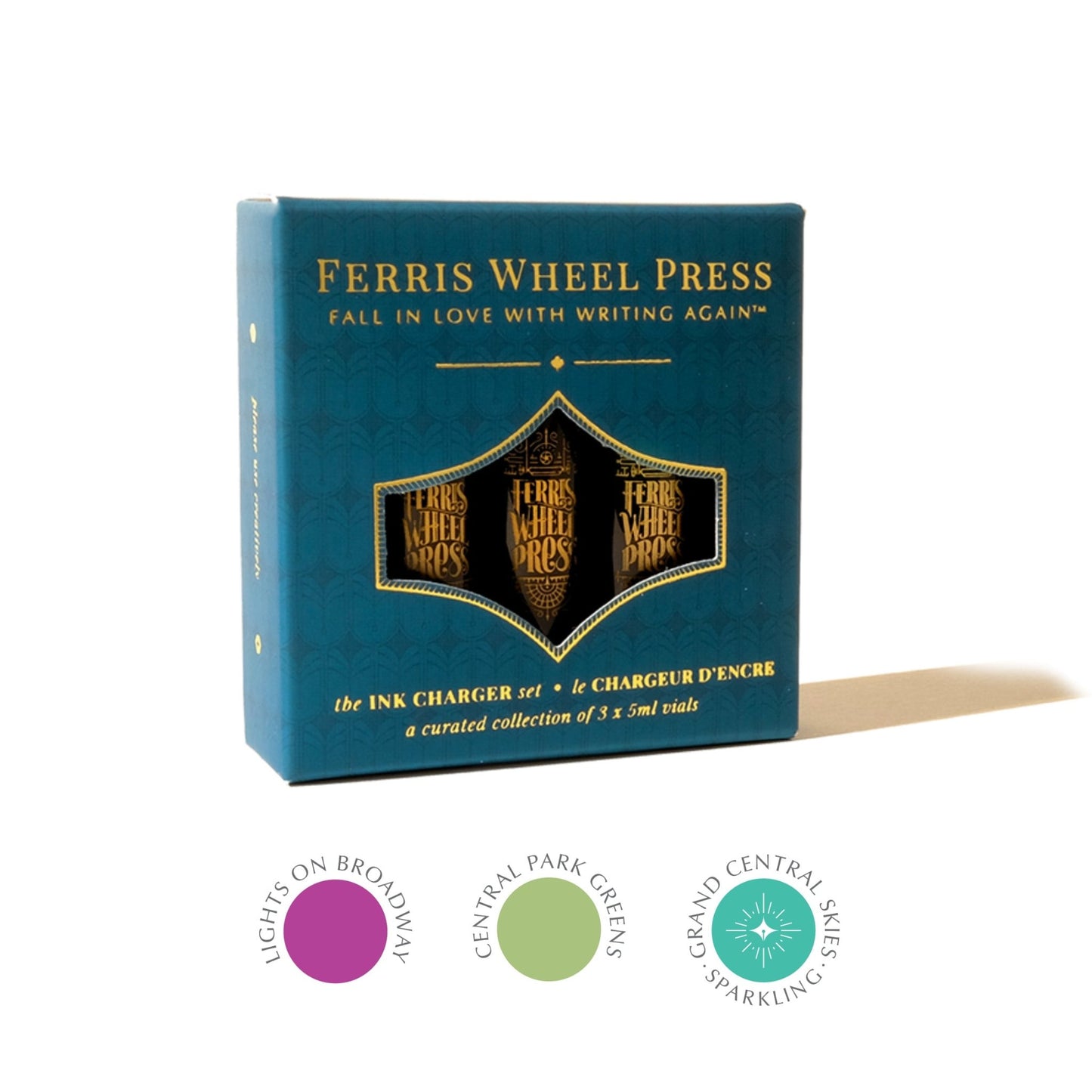 Encre pour stylo plume Ferris Wheel Press | New York Collection Set - Ferris Wheel Press - millenotes