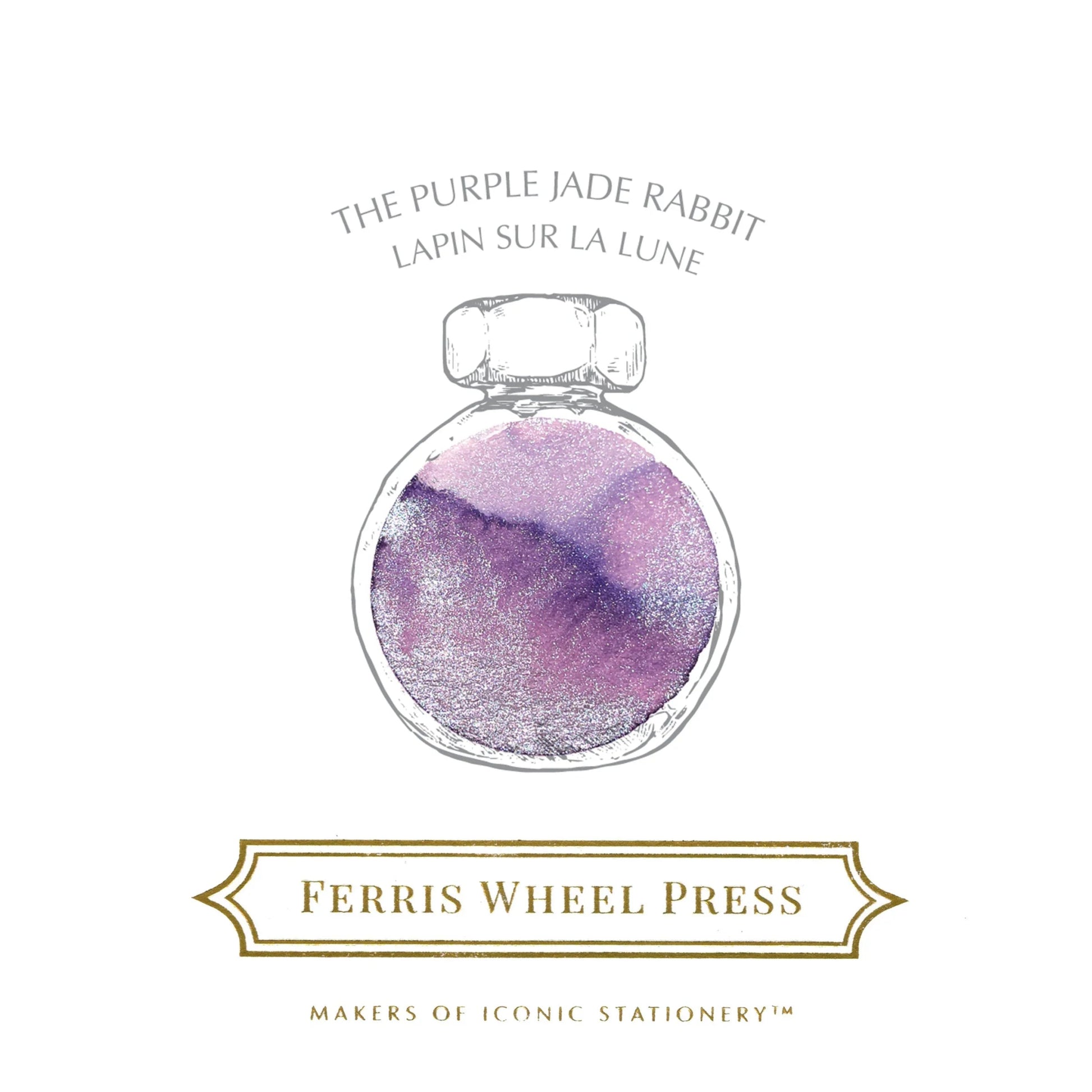 Encre pour stylo plume Ferris Wheel Press | Purple Jade Rabbit - Ferris Wheel Press - millenotes
