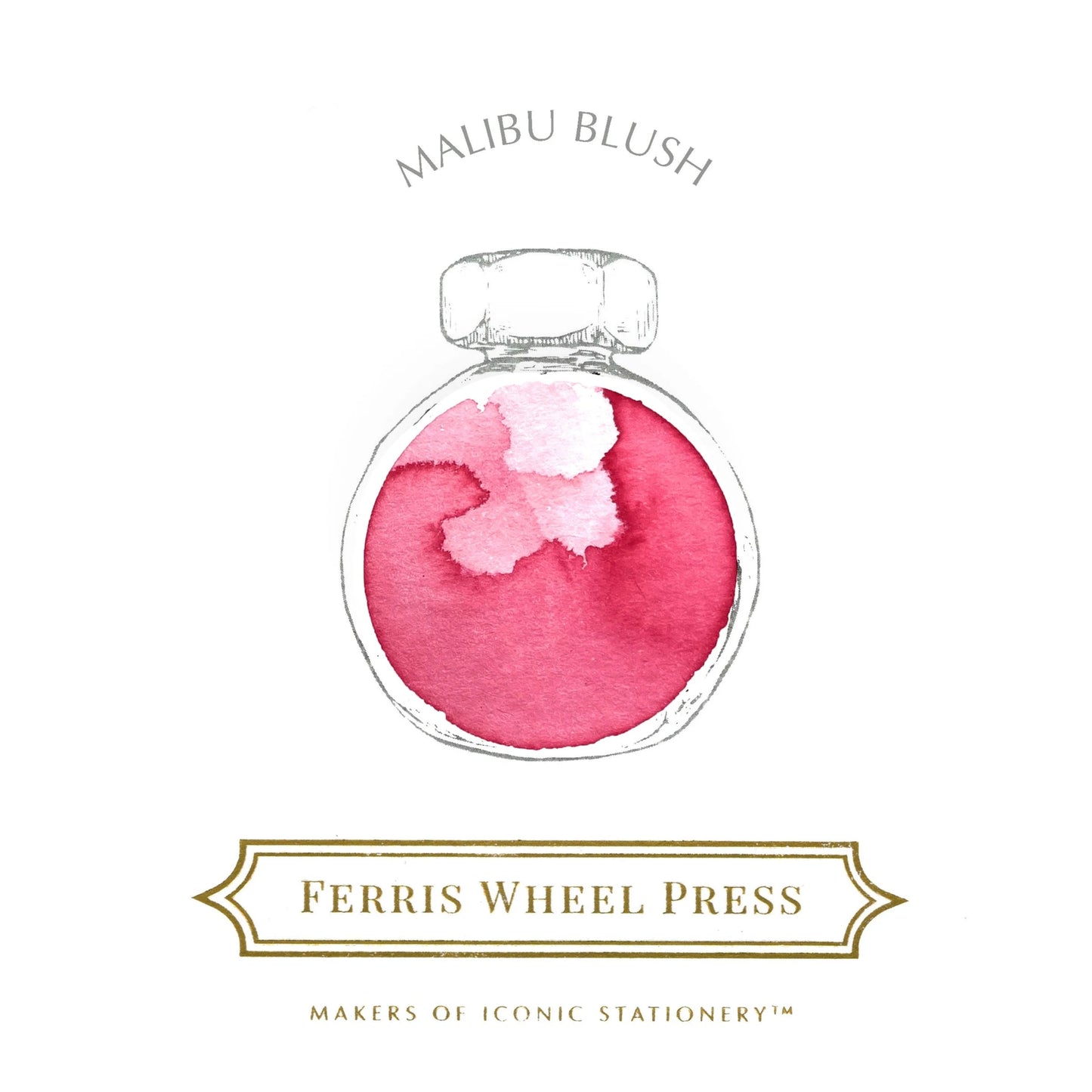 Encre pour stylo plume Ferris Wheel Press | Rougeur de Malibu - Ferris Wheel Press - millenotes