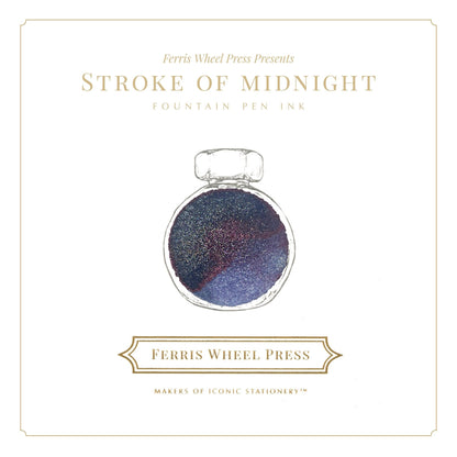 Encre pour stylo plume Ferris Wheel Press | Stroke of Midnight - Ferris Wheel Press - millenotes