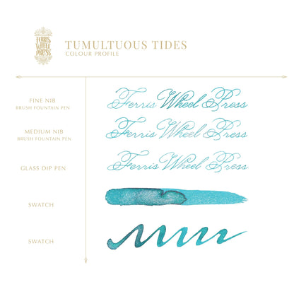 Encre pour stylo plume Ferris Wheel Press | Tumultuous Tides - Ferris Wheel Press - millenotes