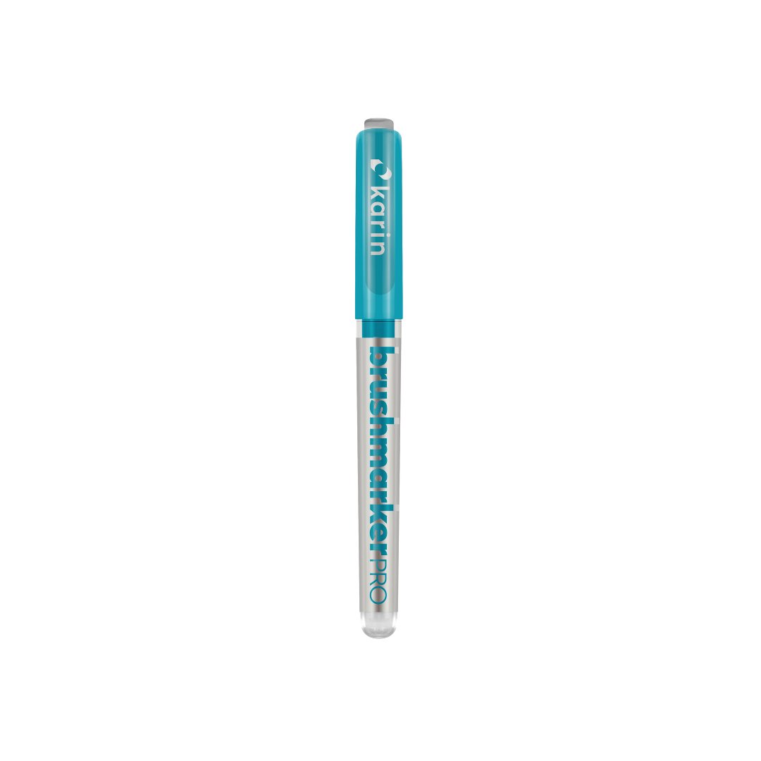 Feutre Karin Markers BRUSHMARKER PRO - Karin Markers - TURQUOISE 654 - millenotes