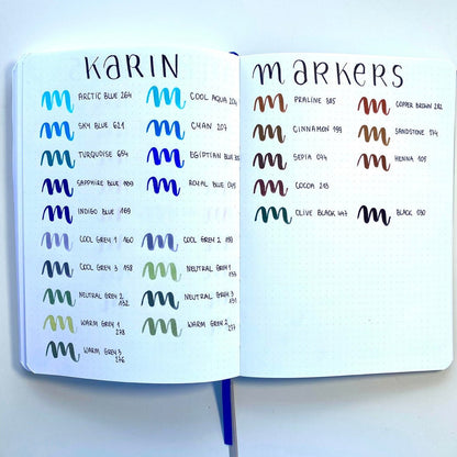 Feutre Karin Markers BRUSHMARKER PRO - Karin Markers - VIOLET PÂLE 247 - millenotes