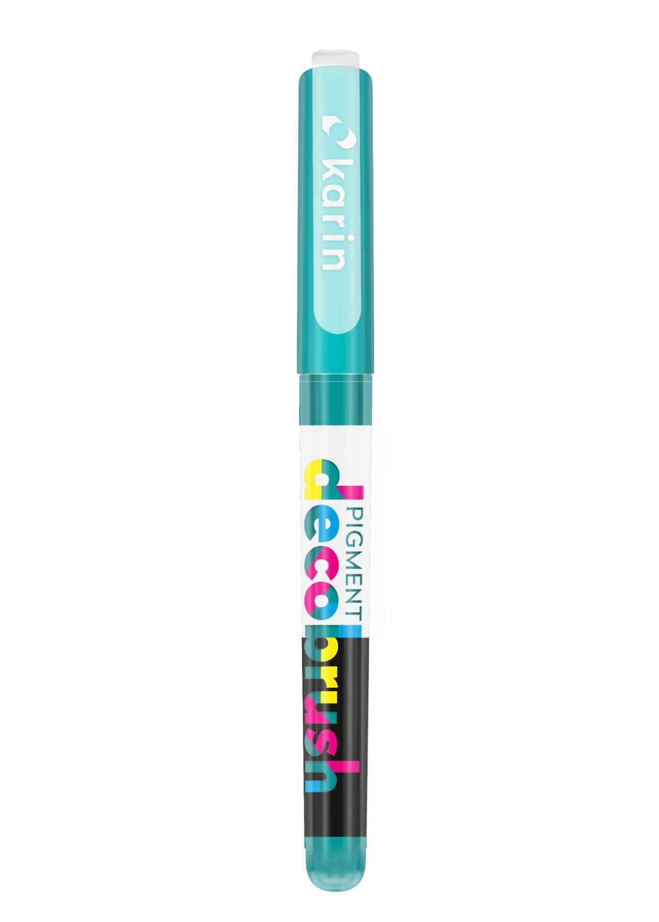 Feutres Karin Markers PIGMENT Décobrush - Karin Markers - TURQUOISE 3145U - millenotes