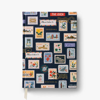 Journal en Tissu Timbres | Rifle Paper Co. - Rifle Paper Co. - millenotes