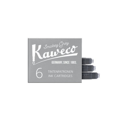 Kaweco 6 Cartouches d'encre Gris - Kaweco - millenotes