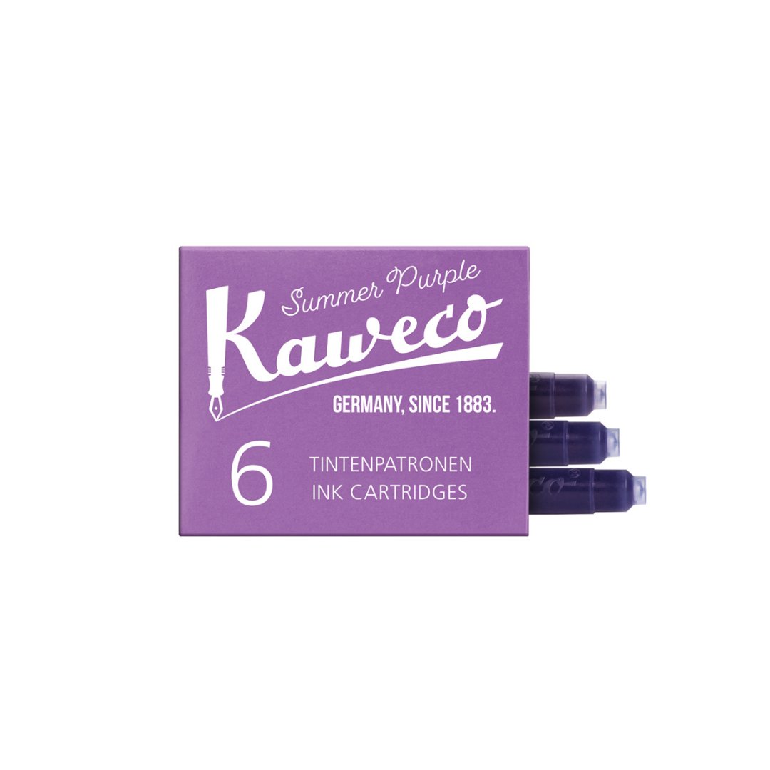 Kaweco 6 Cartouches d'encre Violet d'été - Kaweco - millenotes