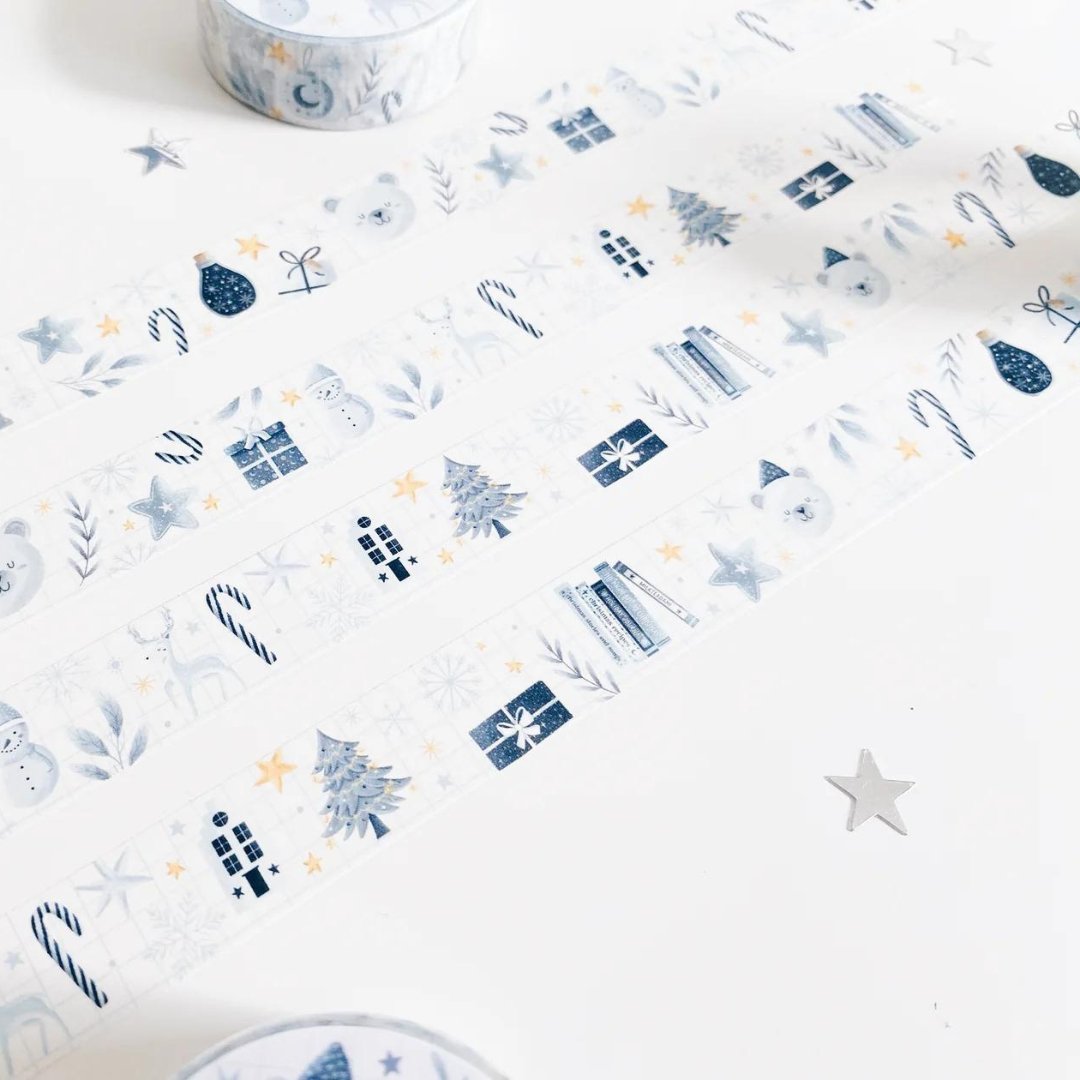 Masking tape | Ambiance hivernale claire - Milkteadani - millenotes