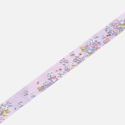 Masking Tape Japonais Premium BGM Fleurs à l'huile - BGM - millenotes