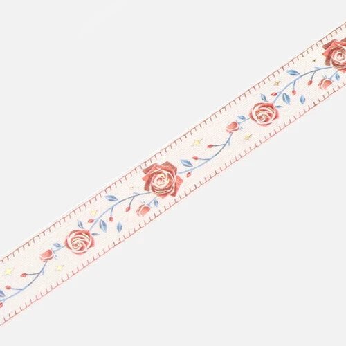 Masking Tape Japonais Premium BGM Rose Vintage - BGM - millenotes