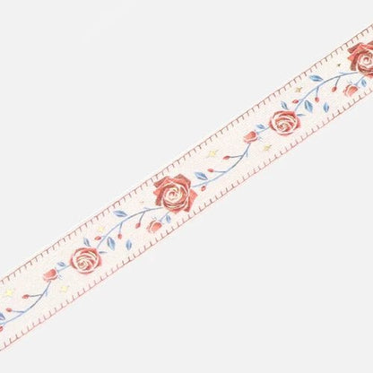 Masking Tape Japonais Premium BGM Rose Vintage - BGM - millenotes