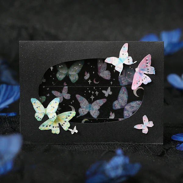 Masking Tape Japonais Washi | Papillons - BGM - millenotes