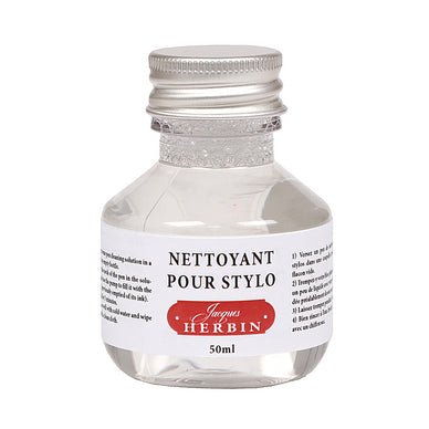 Nettoyant pour stylo plume J. Herbin | Flacon 50 ml - J. Herbin - millenotes
