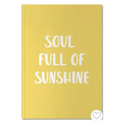 Soul full of sunshine - Carnet pointillé 90g (A5) - Juniqe - millenotes