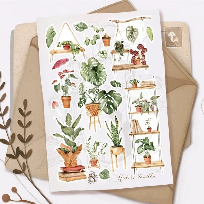 Stickers Décoratifs | Plantes Vertes - Vanilka Stickers - millenotes