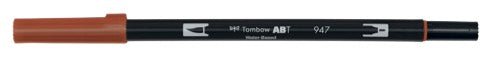 Tombow ABT dual brush pen - single colours - Tombow - Burnt sienna ABT-947 - millenotes