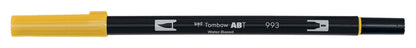 Tombow ABT dual brush pen - single colours - Tombow - Chrome orange ABT-993 - millenotes