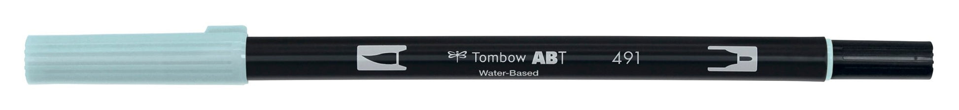 Tombow ABT dual brush pen - single colours - Tombow - Glacier blue ABT-491 - millenotes