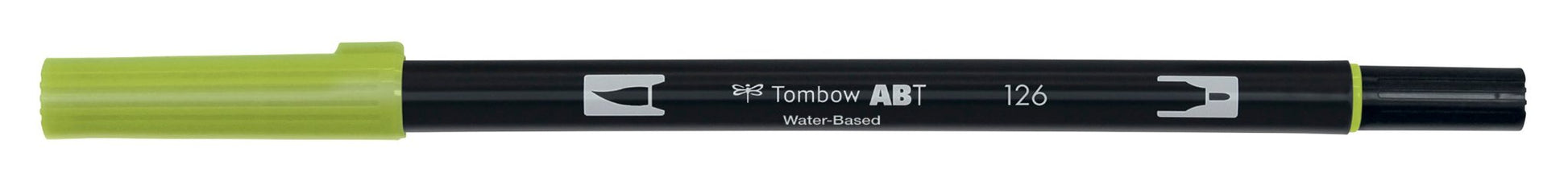 Tombow ABT dual brush pen - single colours - Tombow - Light olive ABT-126 - millenotes