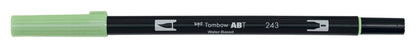 Tombow ABT dual brush pen - single colours - Tombow - Mint ABT-243 - millenotes