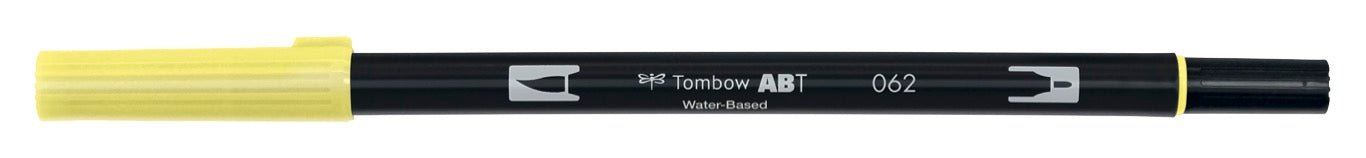 Tombow ABT dual brush pen - single colours - Tombow - Pale yellow ABT-062 - millenotes