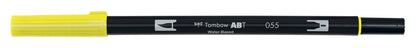 Tombow ABT dual brush pen - single colours - Tombow - Process yellow ABT-055 - millenotes